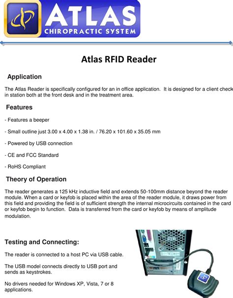 atlas rfid reader setup